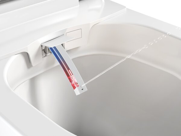 Clou Clever bidetové wc závěsné Bez oplachového kruhu s vírovým splachováním bílá CL/04.05020