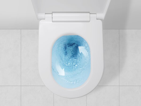 Clou Clever bidetové wc závěsné Bez oplachového kruhu s vírovým splachováním bílá CL/04.05020