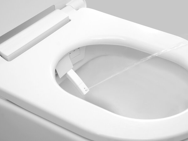 Clou Clever bidetové wc závěsné Bez oplachového kruhu s vírovým splachováním bílá CL/04.05020