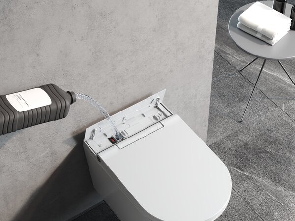 Clou Clever bidetové wc závěsné Bez oplachového kruhu s vírovým splachováním bílá CL/04.05020