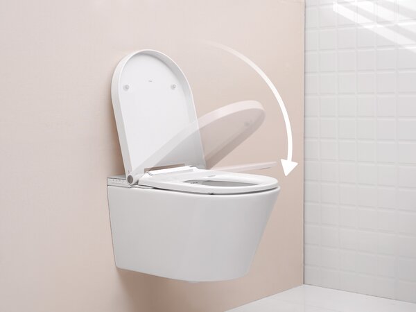 Clou Clever bidetové wc závěsné Bez oplachového kruhu s vírovým splachováním bílá CL/04.05020