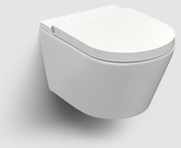 Clou Clever bidetové wc závěsné Bez oplachového kruhu s vírovým splachováním bílá CL/04.05020