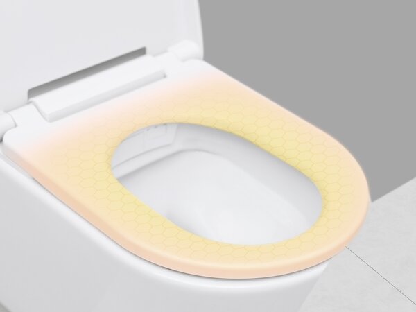Clou Clever bidetové wc závěsné Bez oplachového kruhu s vírovým splachováním bílá CL/04.05020