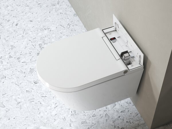 Clou Clever bidetové wc závěsné Bez oplachového kruhu s vírovým splachováním bílá CL/04.05020