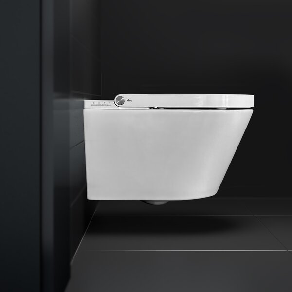 Clou Clever bidetové wc závěsné Bez oplachového kruhu s vírovým splachováním bílá CL/04.05020