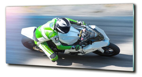 Foto obraz sklo tvrzené Motorkářský závod osh-114562284