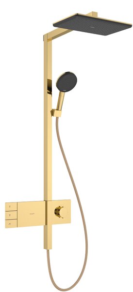 Hansgrohe Raindance Alive Q sprchová sada na stěnu s termostatem s dešťovou sprchou || 24591990