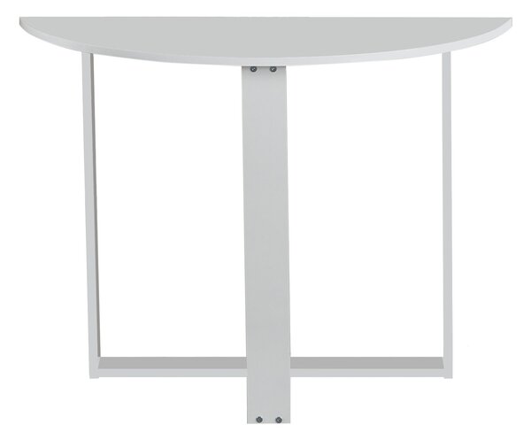Kalune Design Půlkruhový jídelní stůl MIDDLE bílý