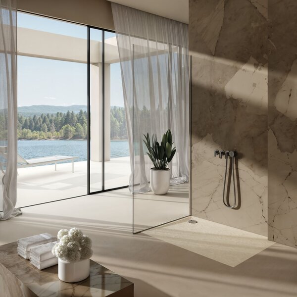Schedline Libra Cashmere Stone obdélníková sprchová vanička 100x70 cm béžová 3SP.L1P-70100/PK/ST