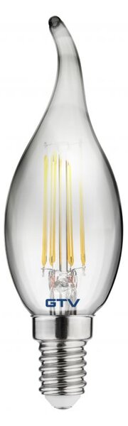 GTV led žárovka 1x4 W 2700 K E14 LD-C35FEP4-30L