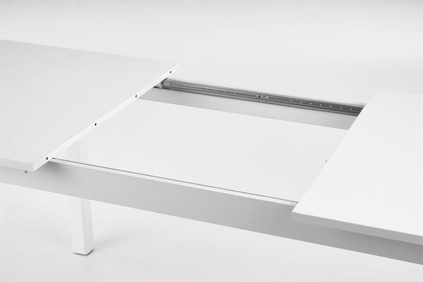 Rozkládací jídelní stůl 160-228 cm Fapo (bílá) (pro 6 8 osob)