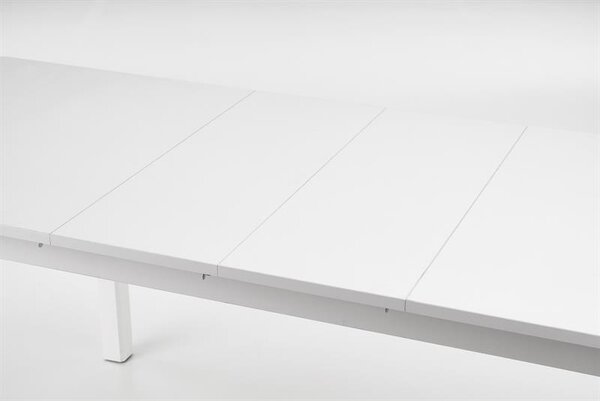Rozkládací jídelní stůl 160-228 cm Fapo (bílá) (pro 6 8 osob)