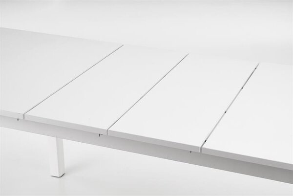 Rozkládací jídelní stůl 160-228 cm Fapo (bílá) (pro 6 8 osob)