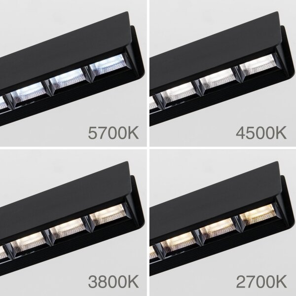 Orion HL 6-1716/120 - LED Stmívatelný lustr na lanku TARA LED/44W/230V černá