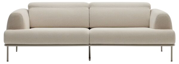 Kave Home Béžová pohovka Aurum 234 cm