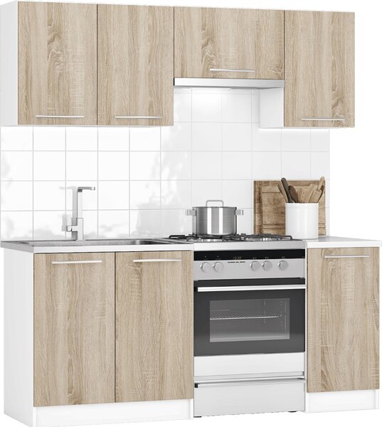 Kuchyňská linka Naturel OAK 1,8 m KSETOAK