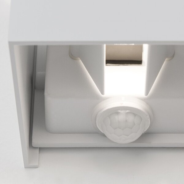 Orion AL 11-1314 - LED Venk. nást. sv. se senzorem CUBE-S LED/13W/230V IP54 bílá