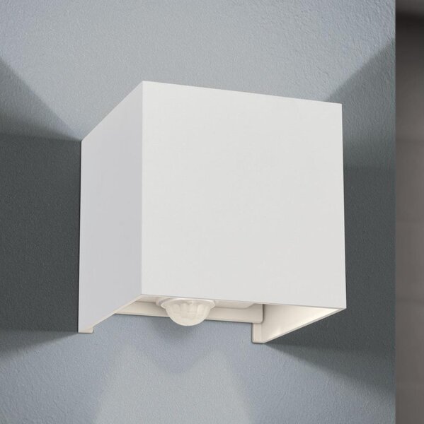 Orion AL 11-1314 - LED Venk. nást. sv. se senzorem CUBE-S LED/13W/230V IP54 bílá