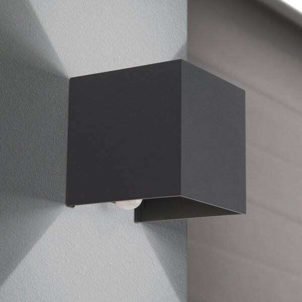 Orion AL 11-1314 - LED Venk. nást. sv. se senzorem CUBE-S LED/13W/230V IP54 ant