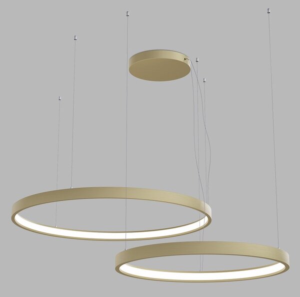 Led2 Závěsné LED svítidlo CIRO SET 2 P-Z, 100W Barva: Černá, Stmívání, řízení: 3000K/4000K Casambi TW