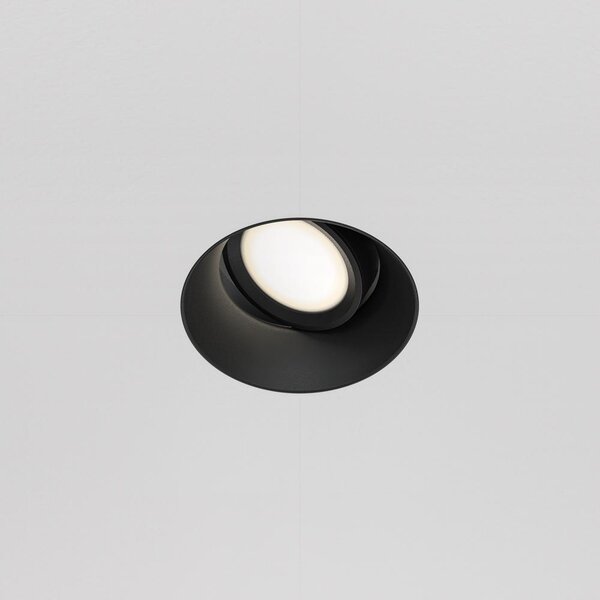 Maytoni Vestavné svítidlo DOT, 50W, ⌀ 8 cm, 1xGU10 Barva: Černá