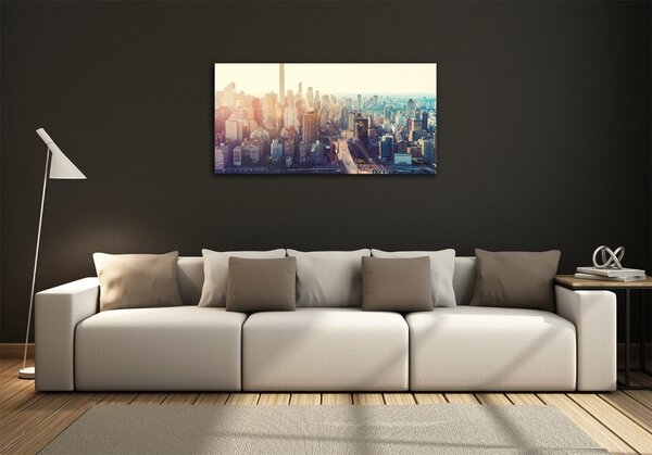 Foto obraz fotografie na skle New York ptačí pohled osh-117684952