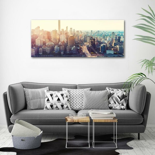 Foto obraz fotografie na skle New York ptačí pohled osh-117684952