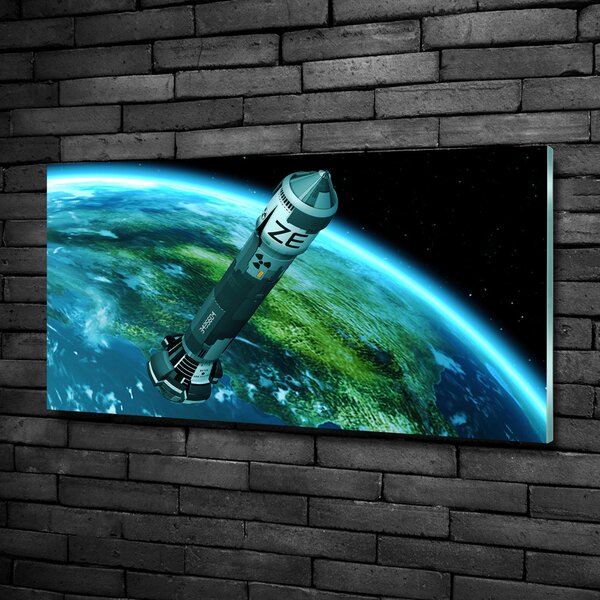 Foto-obraz fotografie na skle Nukleární raketa osh-117834494