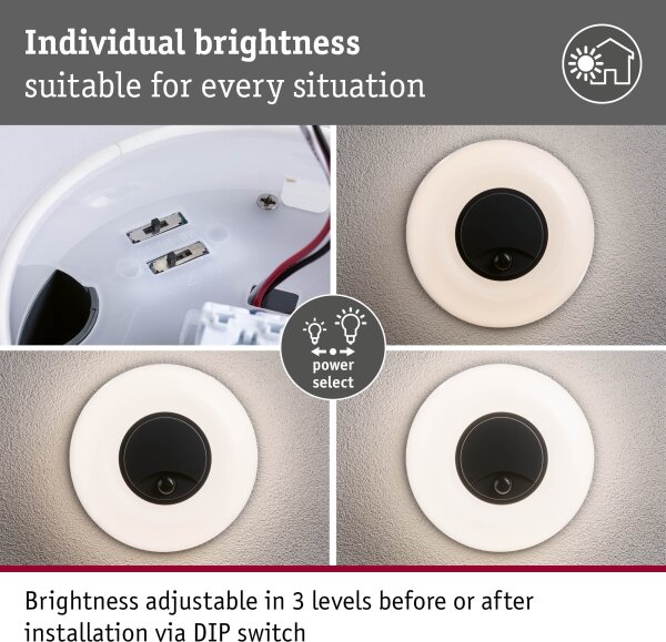 Paulmann 94956 - LED/20,5W IP65 Stm venkovní nástěnné svítidlo AUREVA 230V