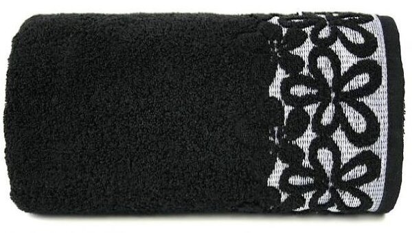 Greno ručník froté Bella černý 50x90 cm