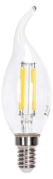 LED Žárovka FILAMENT C35 E14/4W/230V 6500K - Aigostar