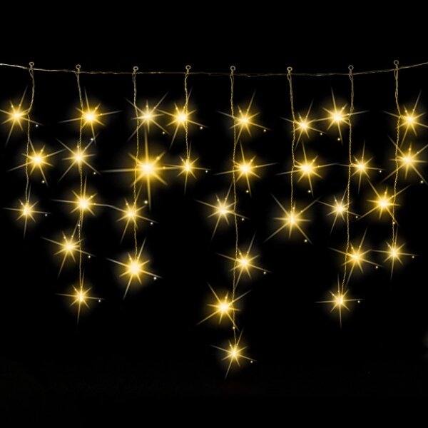 Aigostar - LED Venkovní vánoční řetěz 200xLED 8x0,6m IP44 teplá bílá