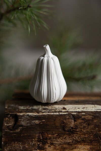 Storefactory Scandinavia Keramická Dýně Hillinge White - Small SF564