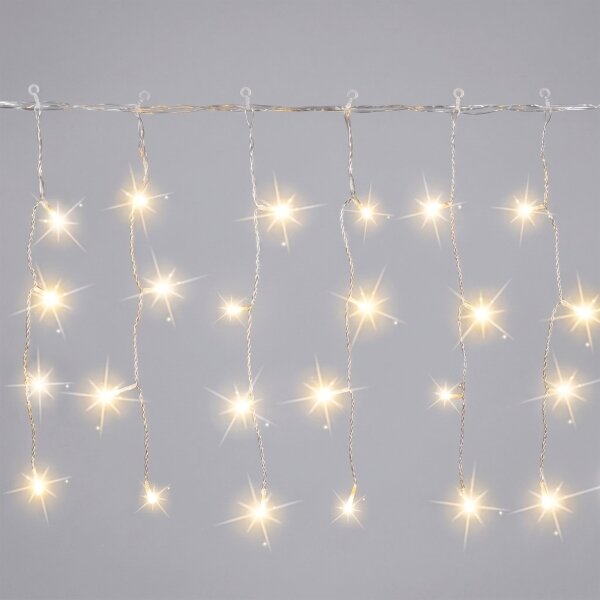 Aigostar - LED Venkovní vánoční řetěz 200xLED 8x0,4m IP44 teplá bílá
