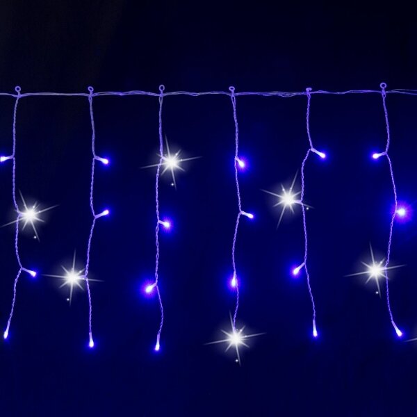 Aigostar - LED Venkovní vánoční řetěz 200xLED 8x0,4m IP44 modrá