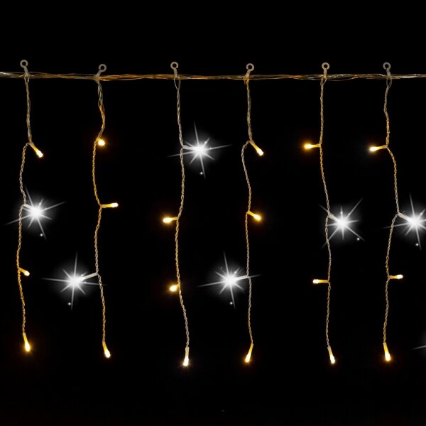 Aigostar - LED Venkovní vánoční řetěz 200xLED 8x0,4m IP44 teplá bílá