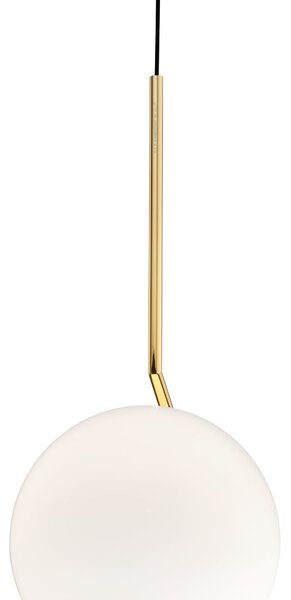 Flos F3151044 IC Lights S3 10 Anniversary, designové závěsné svítidlo, 1x205W E27, 24K zlato, Ø 45cm