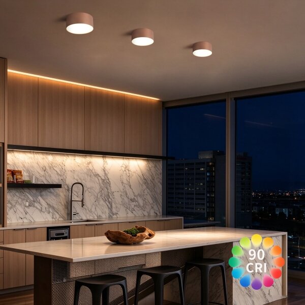 BRILAGI -LED Koupelnové stropní svítidlo FORIS LED/14W/230V pr. 12 cm bronz IP44