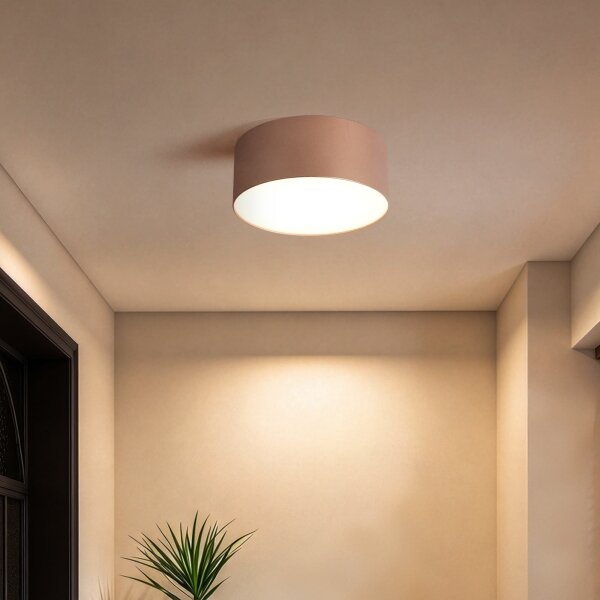 BRILAGI - Koupelnové stropní svítidlo FORIS LED/20W/230V pr. 15 cm bronzová IP44