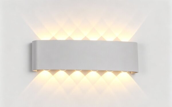 Top Light -LED Venkovní nástěnné svít RAY LED/10W/230V 3000/4000/6500K IP54 bílá