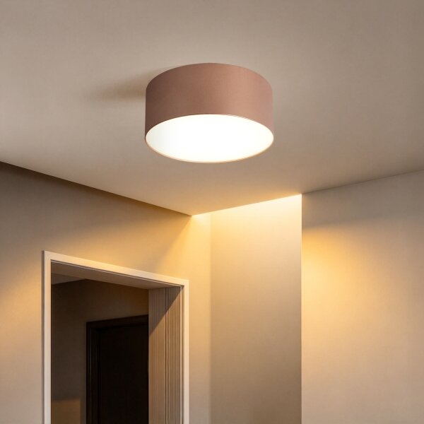 BRILAGI - Venkovní stropní svítidlo FORIS LED/20W/230V pr. 15 cm bronzová IP44