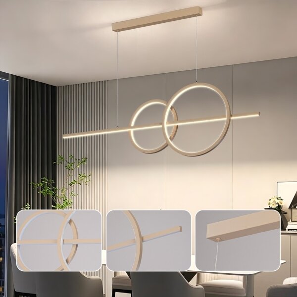 BRILAGI - LED Stmív. lustr na lanku SIGNATURE LED/53W/230V 120 cm béžová + DO