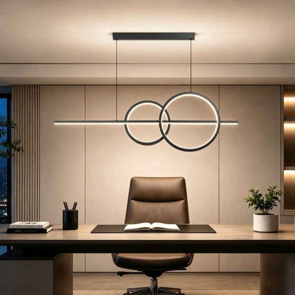 BRILAGI - LED Stmív. lustr na lanku SIGNATURE LED/53W/230V 120 cm černá + DO