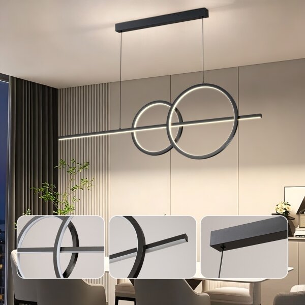 BRILAGI - LED Stmív. lustr na lanku SIGNATURE LED/53W/230V 120 cm černá + DO