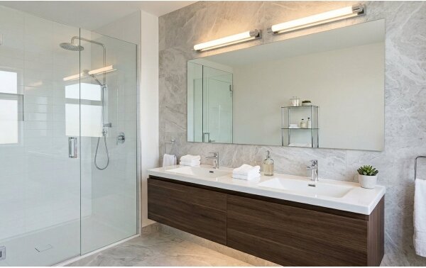 Top Light-LED Koupel osvětlení zrcadla TURIA LED/8W/230V IP44 40 cm lesklý chrom