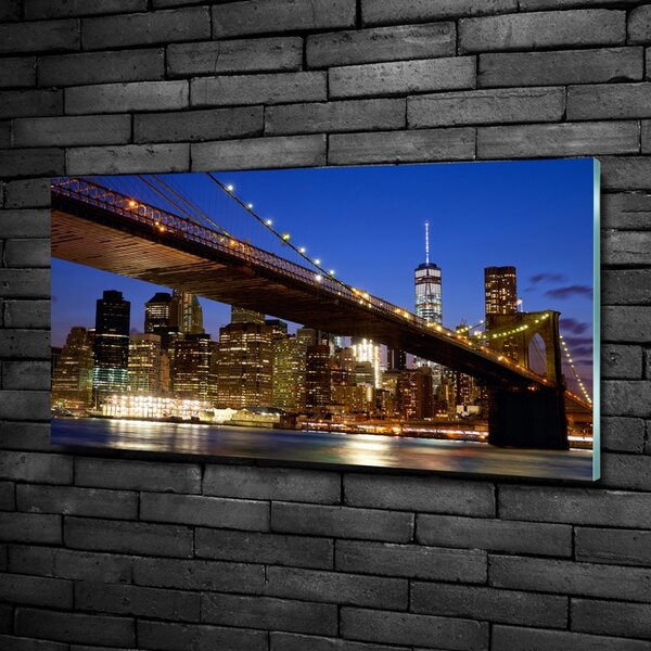 Foto obraz sklo tvrzené Manhattan New York osh-118915288