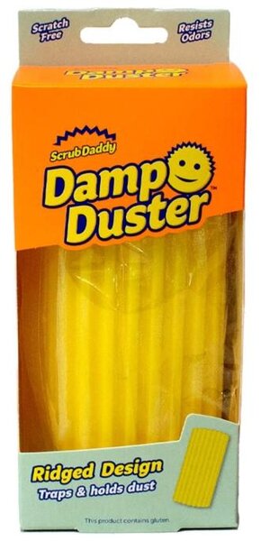 SRUB DADDY Houba na prach, čistící houbička SCRUB DADDY DUSTER, žlutá