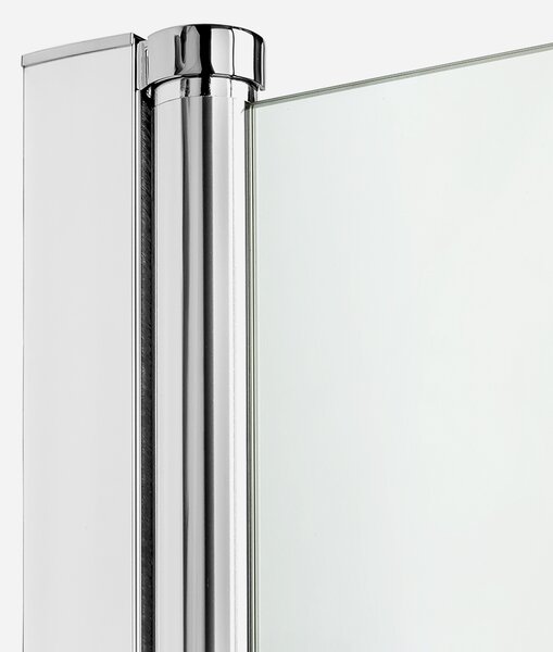 New Trendy New Soleo sprchové dveře 120 cm skládací chrom lesk/průhledné sklo D-0137A