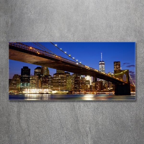 Foto obraz sklo tvrzené Manhattan New York osh-118915288