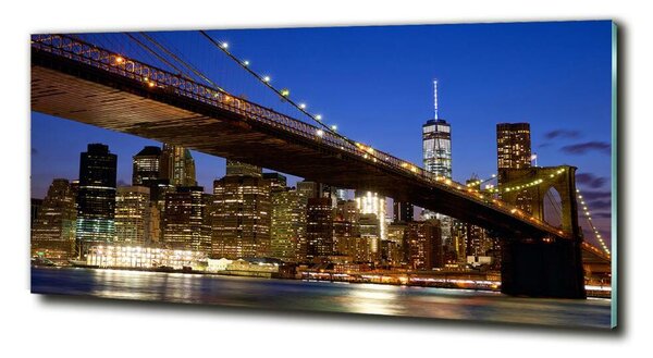Foto obraz sklo tvrzené Manhattan New York osh-118915288